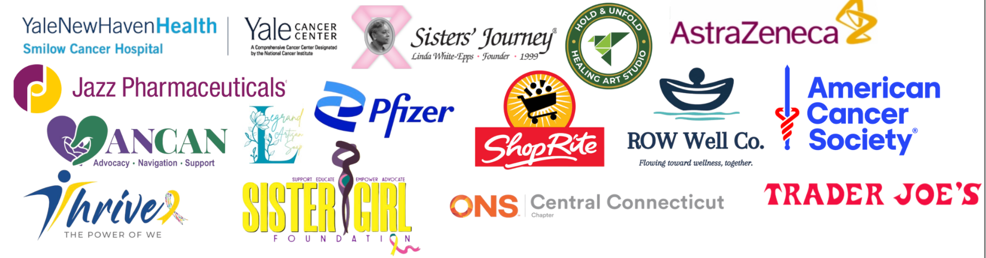 Logos of 2026 ONCOLOGUE Forum sponsors